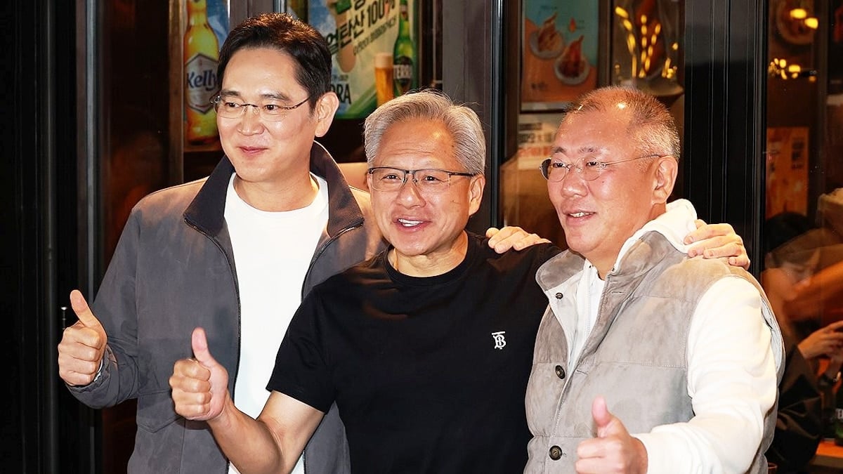 “합쳐서 시총 7,700조”… 젠슨 황 15년 만의 방한, 치맥으로 이뤄진 ‘AI 깐부’