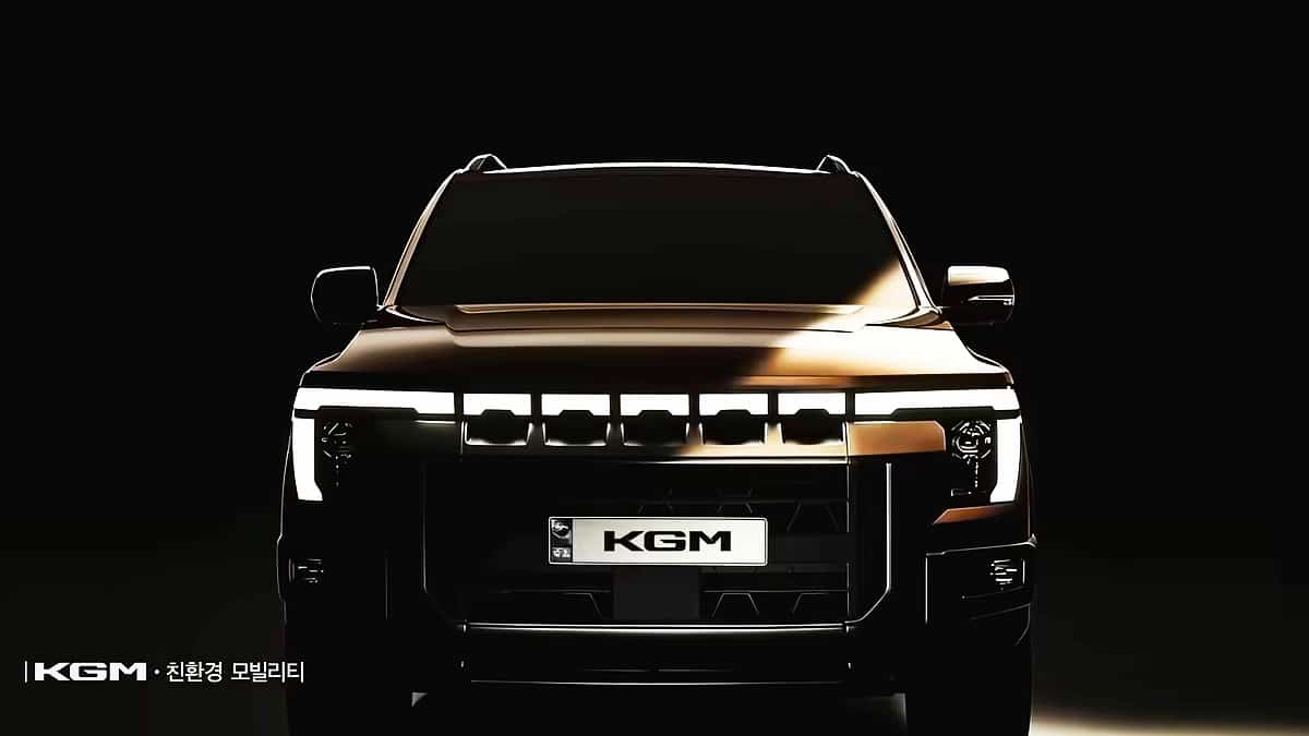 KGM Q300 무쏘 스포츠 풀체인지