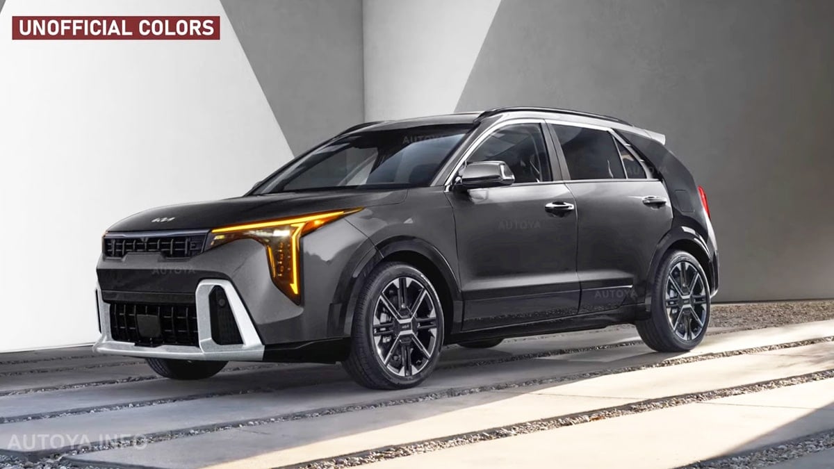 기아 니로 페이스리프트 예상도