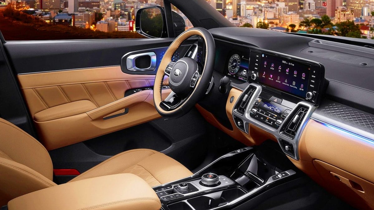 기아 쏘렌토 4세대 실내