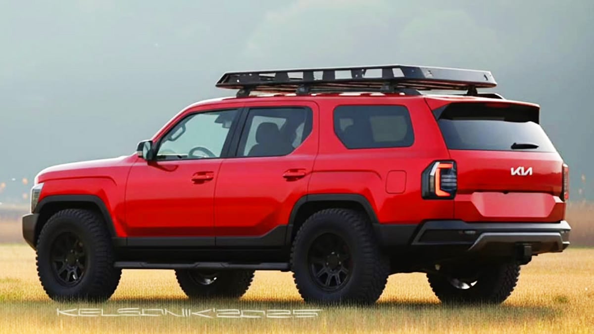 기아 타스만 SUV 예상도