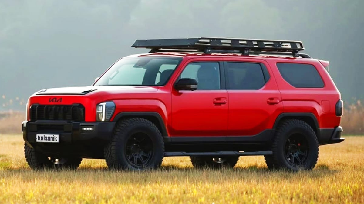 기아 타스만 SUV 예상도