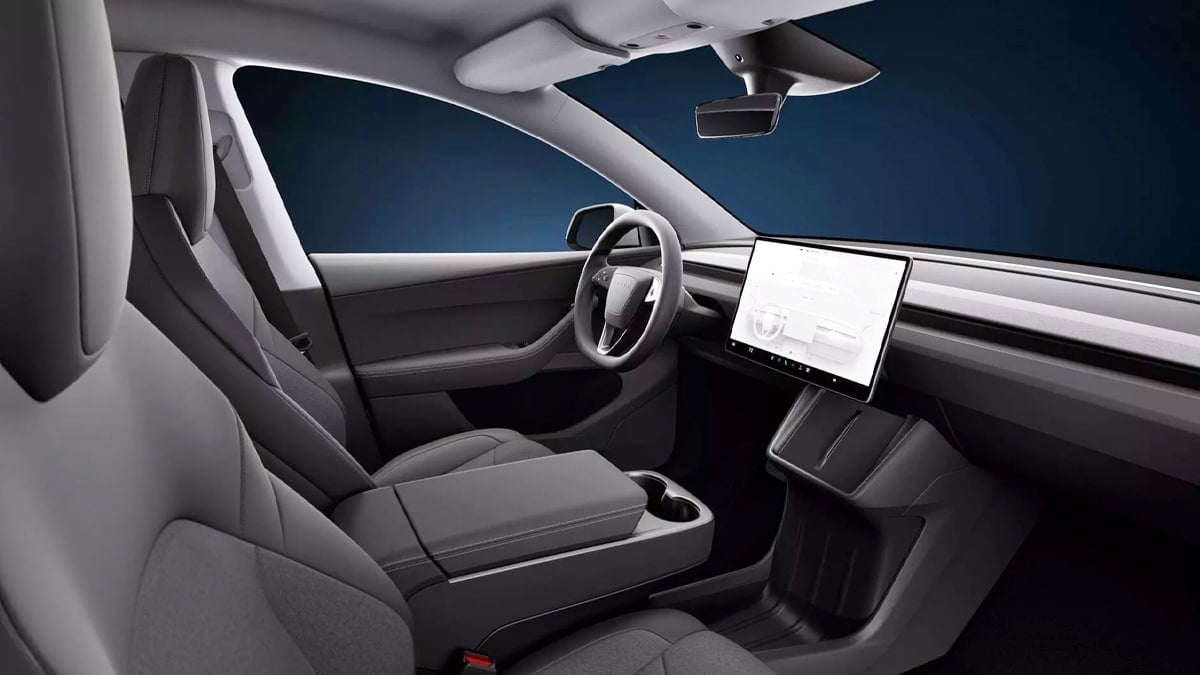 테슬라 모델 Y 스탠다드 모델 실내 테슬라 모델 Y 스탠다드 모델 실내