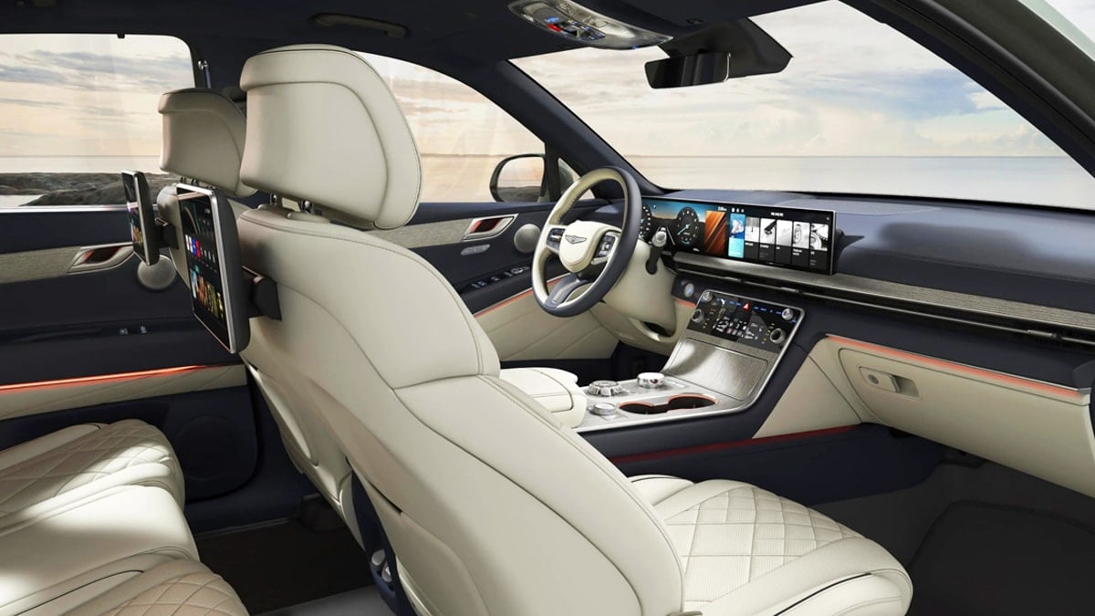 제네시스 GV80 실내