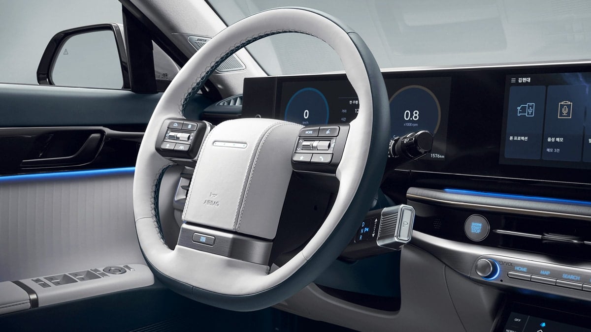 현대차 그랜저 스티어링 휠