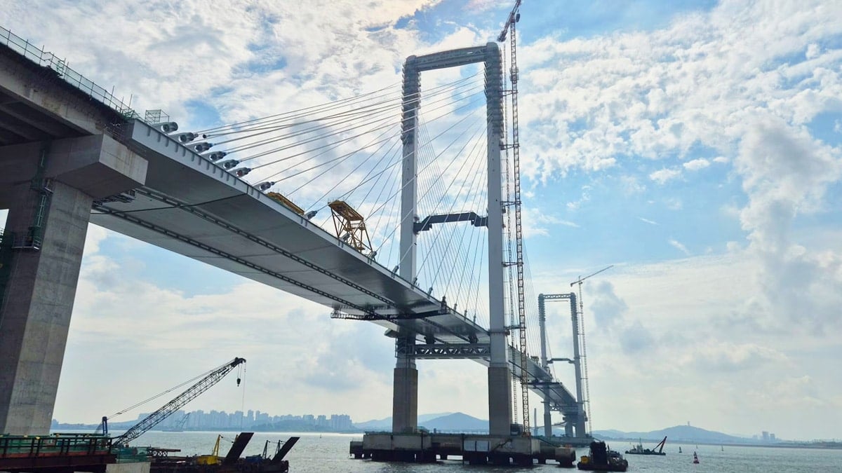 내년 1월 5일에 개통하는 인천 제3연륙교 내년 1월 5일에 개통하는 인천 제3연륙교