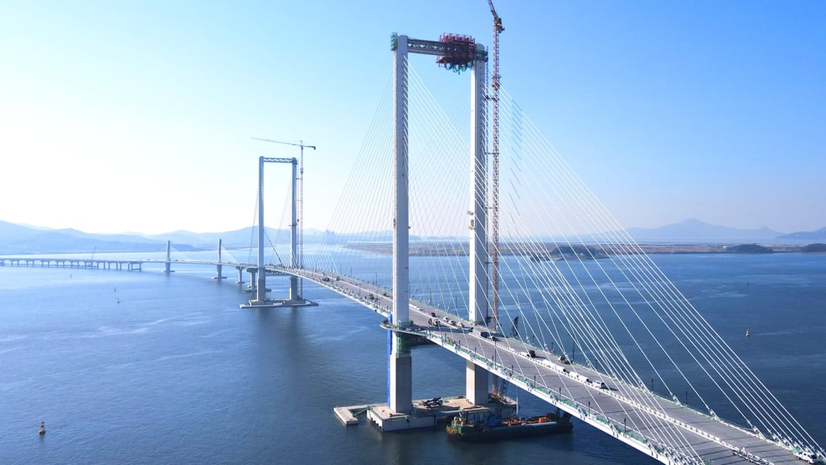 내년 1월 5일에 개통하는 인천 제3연륙교 내년 1월 5일에 개통하는 인천 제3연륙교