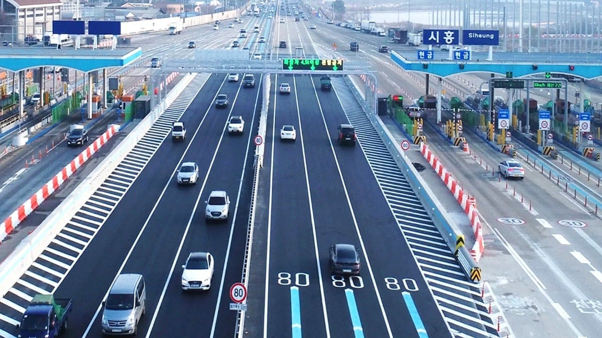 시흥톨게이트 다차로 하이패스