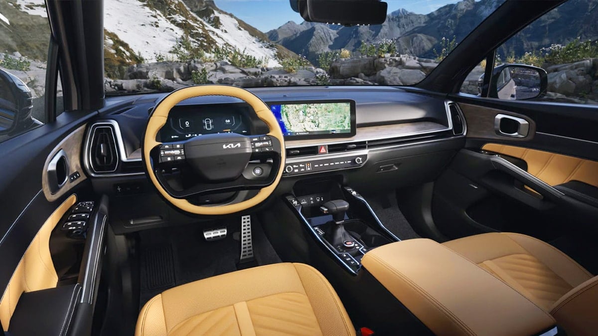 기아 쏘렌토 실내