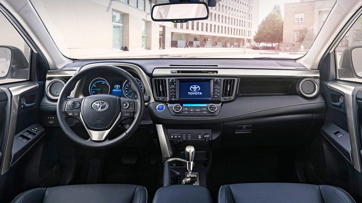 토요타 RAV4 하이브리드 4세대 실내