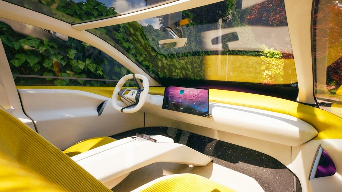 BMW 노이어 클라쎄 콘셉트 실내