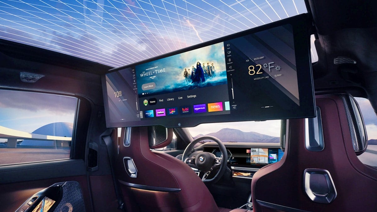 BMW 7시리즈 실내