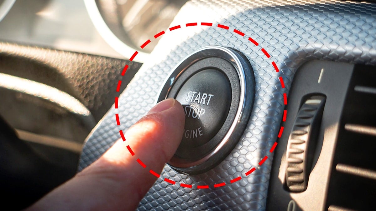 자동차 시동 버튼 자동차 시동 버튼