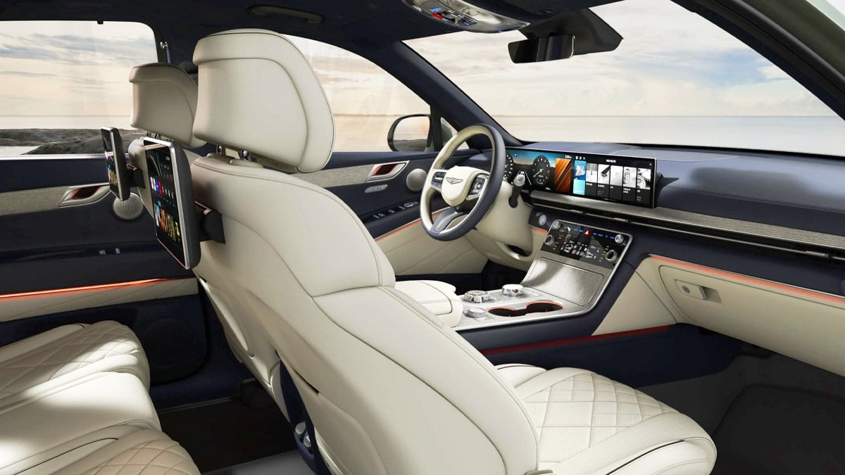 제네시스 GV80 실내