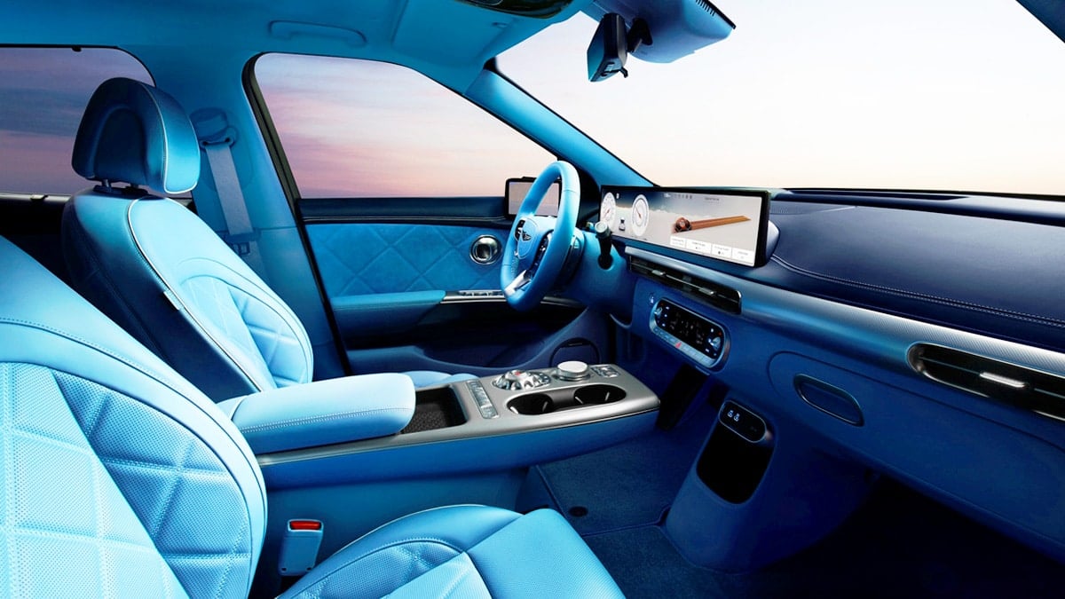 제네시스 GV60 실내