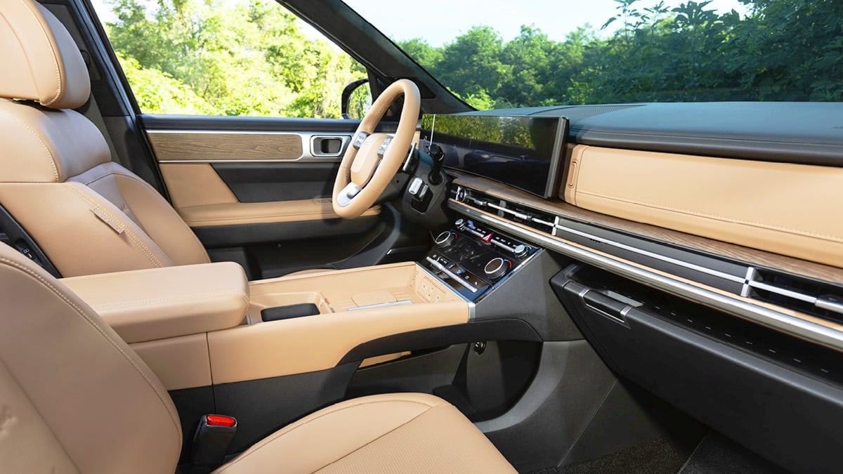 현대차 싼타페 실내