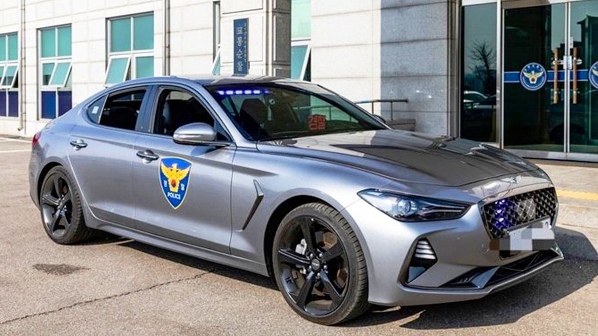 제네시스 G70 암행순찰차 제네시스 G70 암행순찰차