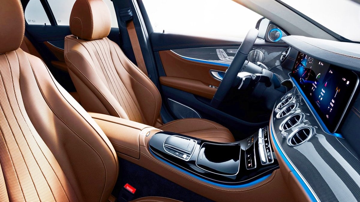 메르세데스-벤츠 E클래스 W213 모델 실내