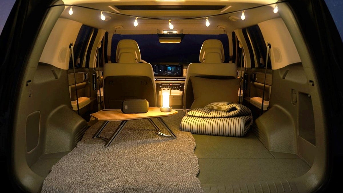 현대차 싼타페 실내