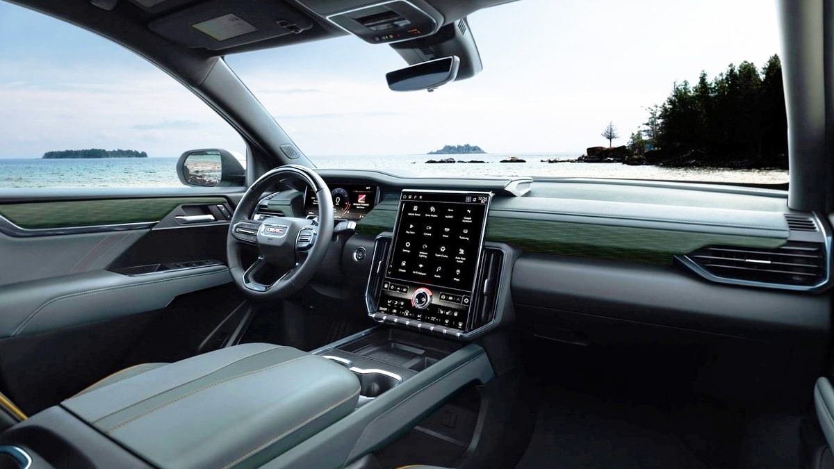 GMC 아카디아 실내