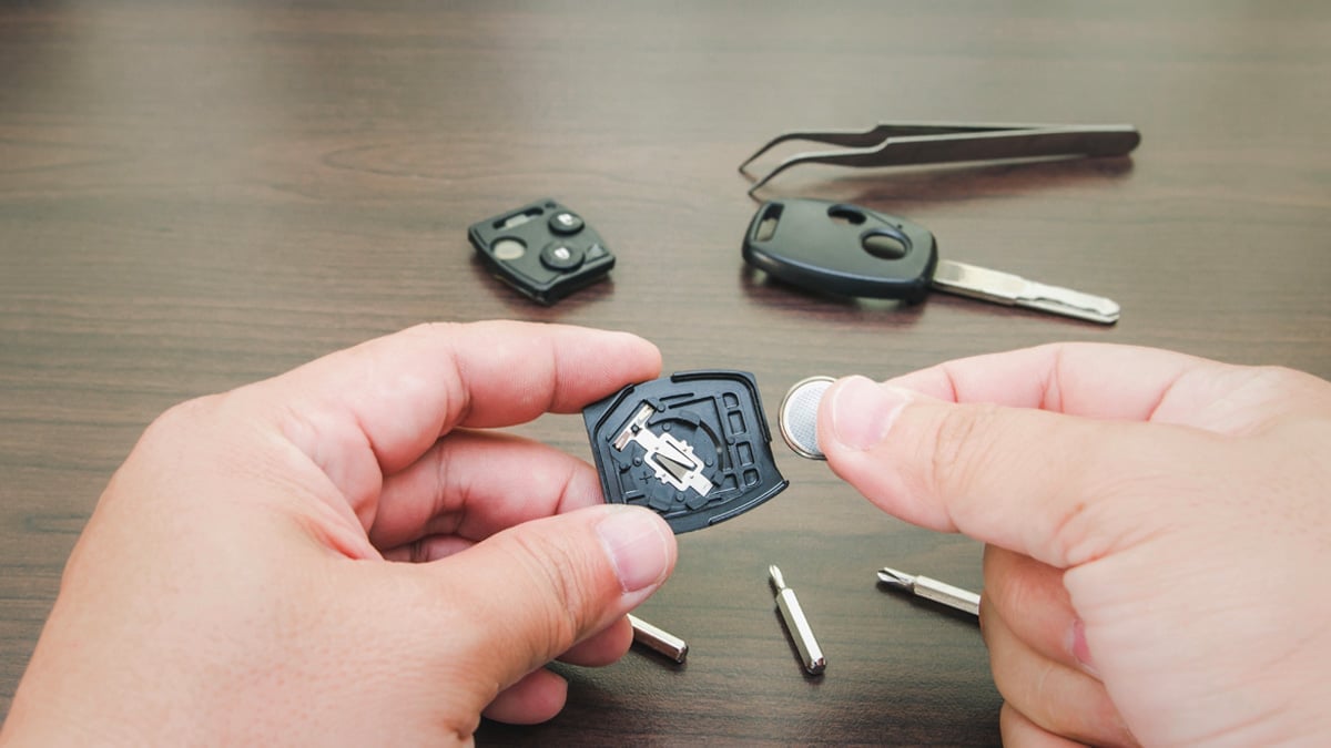 자동차 스마트키 분해