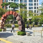 고덕 아르테온 보행로