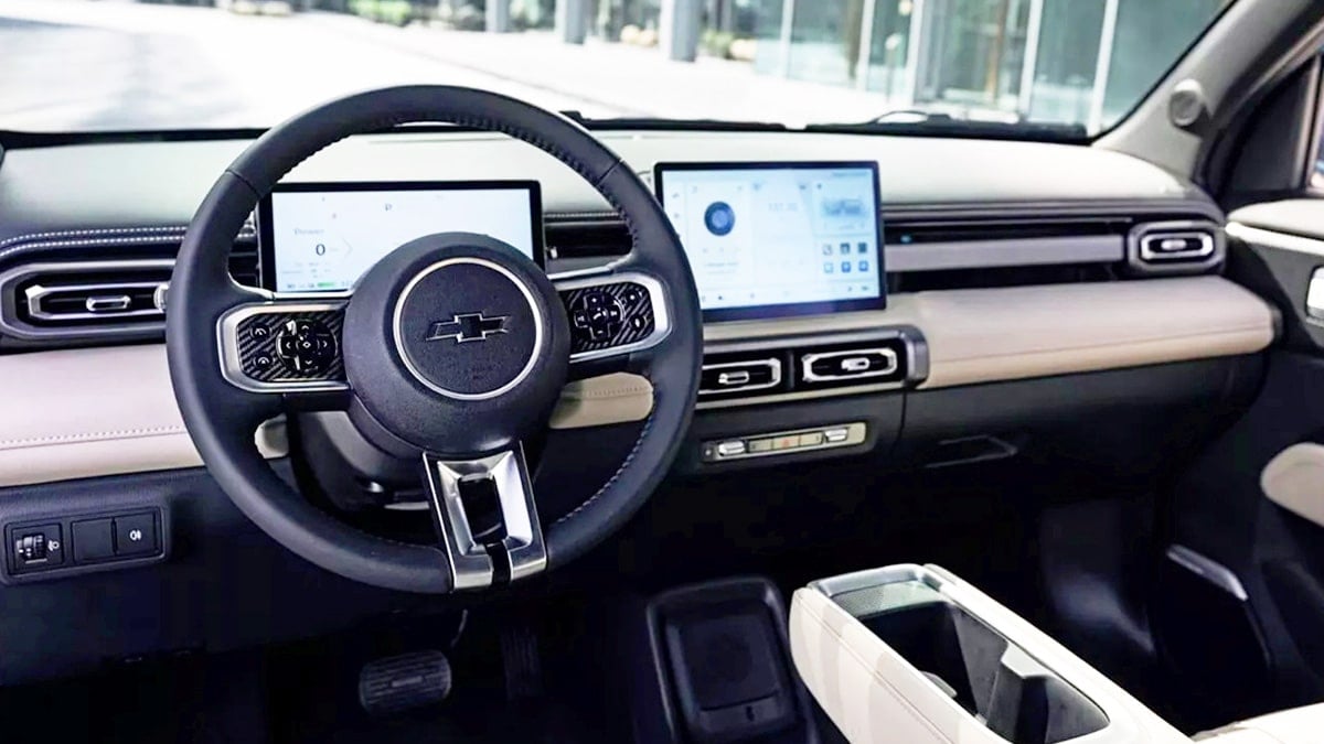 쉐보레 스파크 EUV 실내