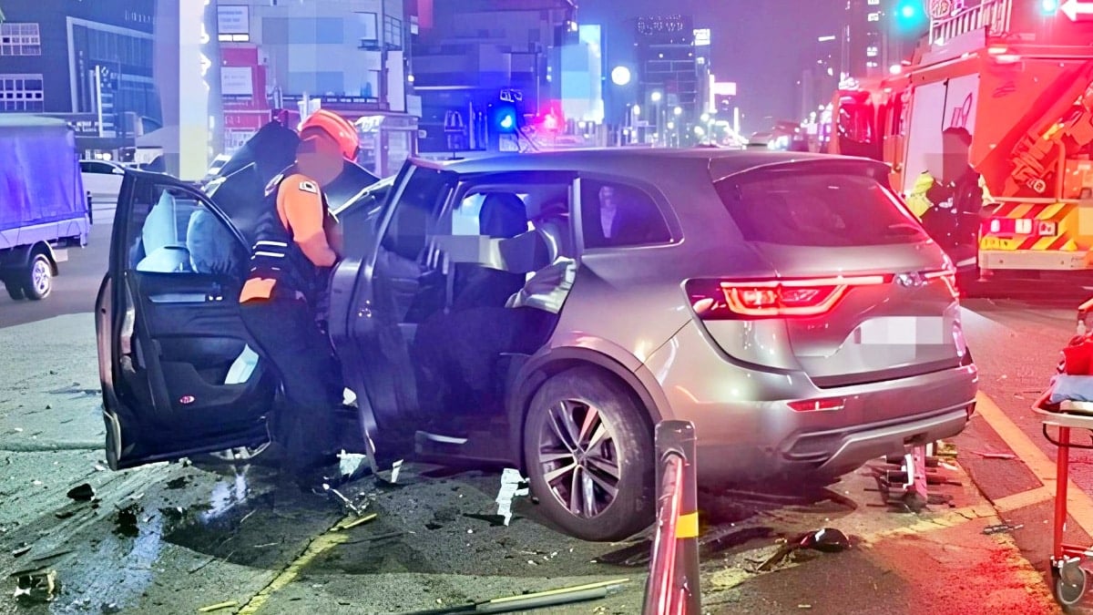 음주운전 사고 차량