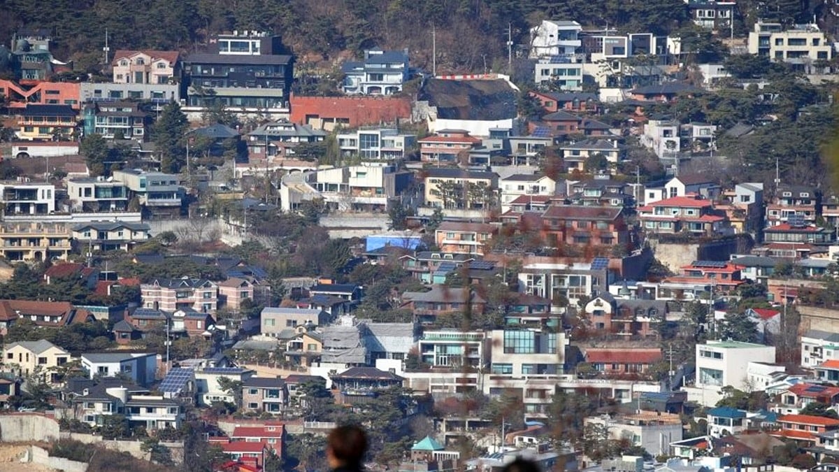 서울 종로구 평창동 단독주택 밀집지역