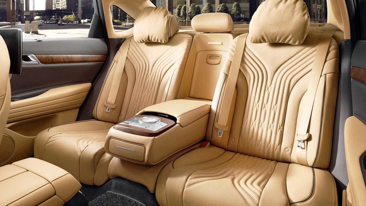 제네시스 구형 G80 실내