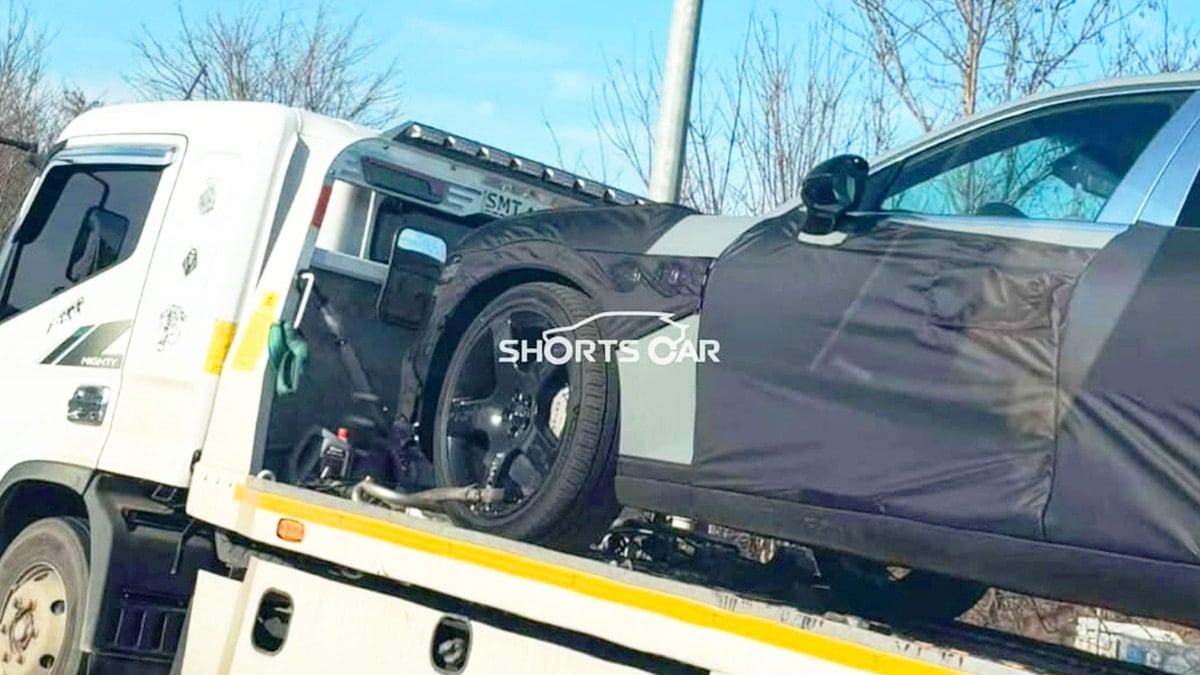 제네시스 G90 페이스리프트 스파이샷