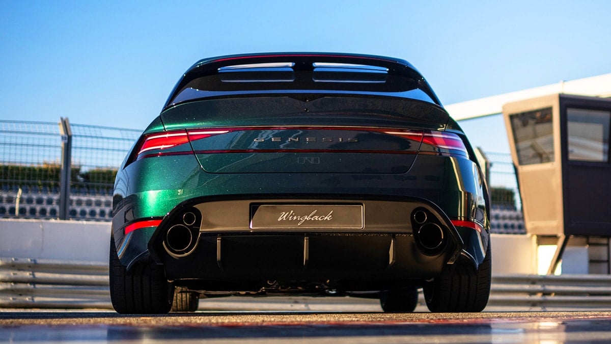 제네시스 G90 윙백 콘셉트