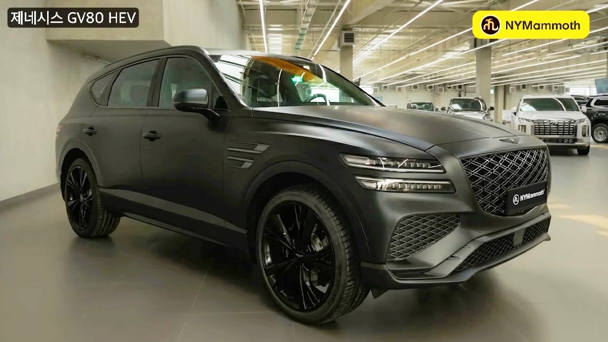 제네시스 GV80 하이브리드 예상도