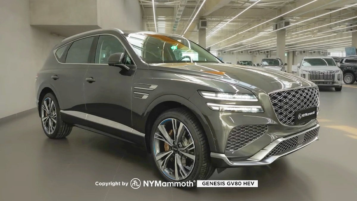 제네시스 GV80 하이브리드 예상도