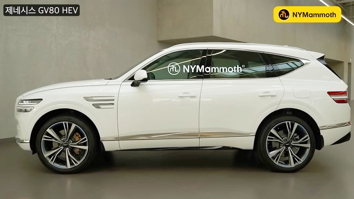 제네시스 GV80 하이브리드 예상도