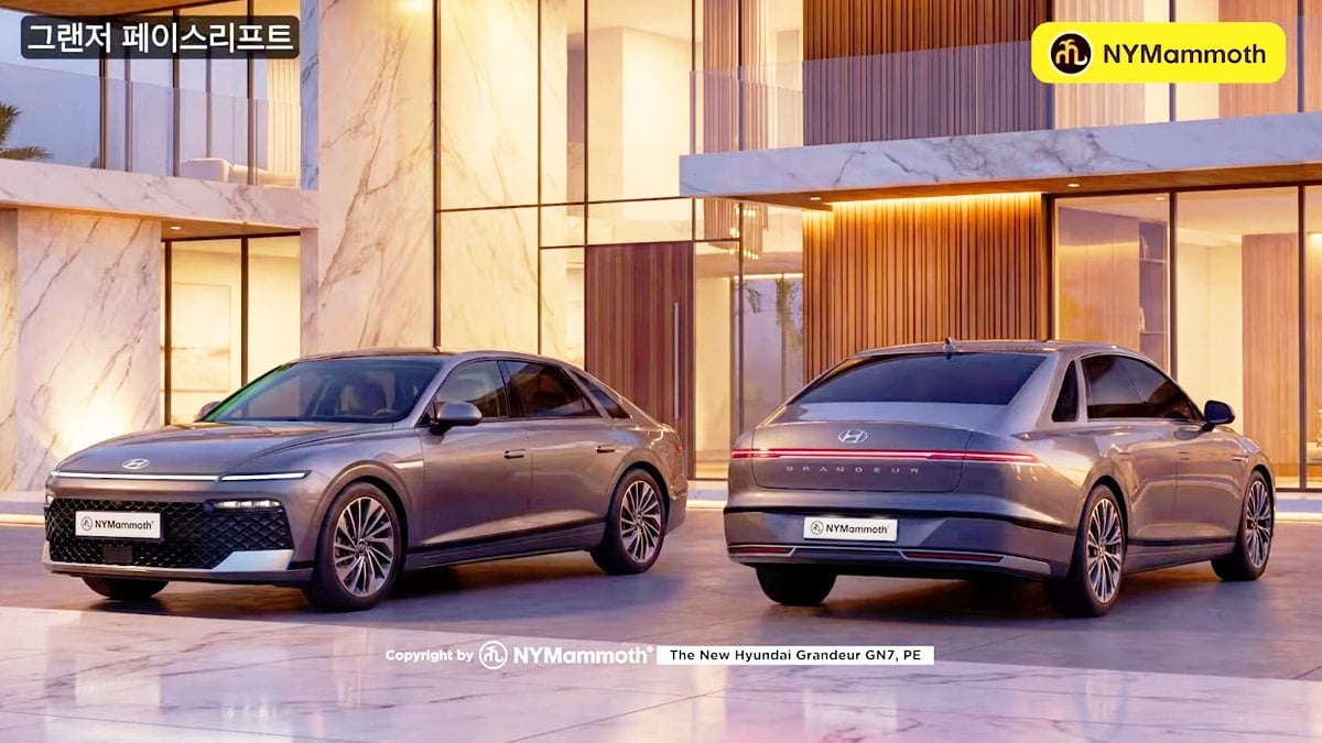 현대차 그랜저 페이스리프트 예상도