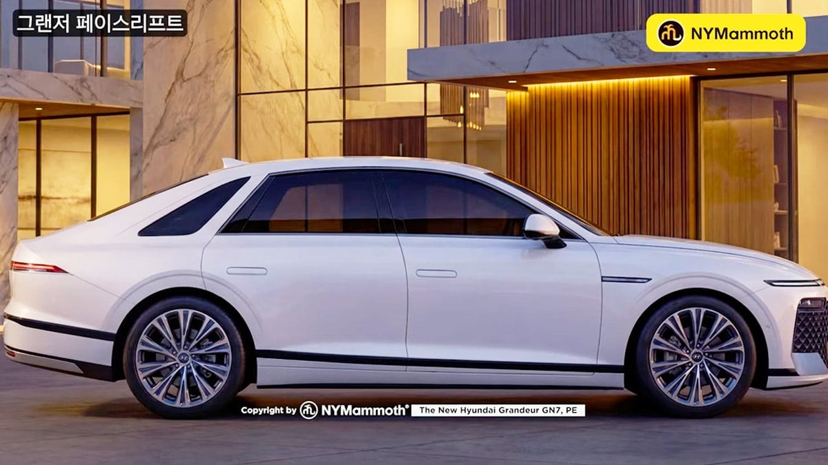 현대차 그랜저 페이스리프트 예상도