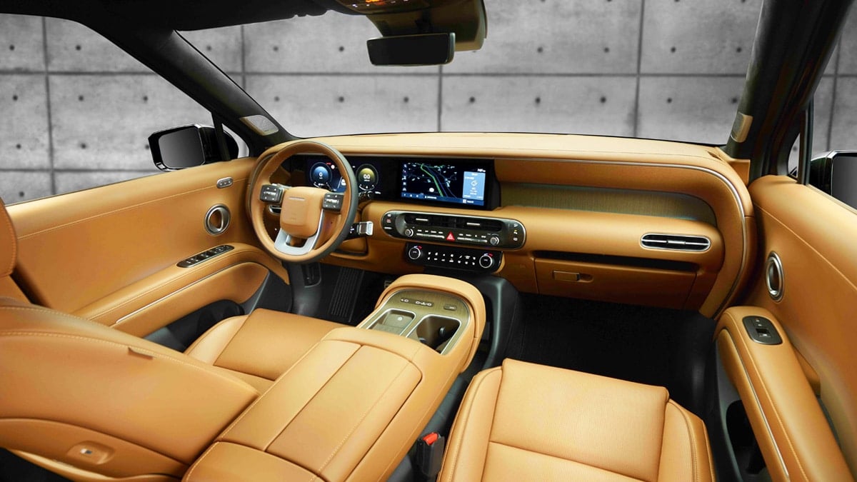 현대차 팰리세이드 하이브리드 실내