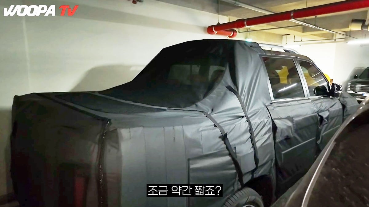 KGM 무쏘 풀체인지 모델 Q300 스파이샷