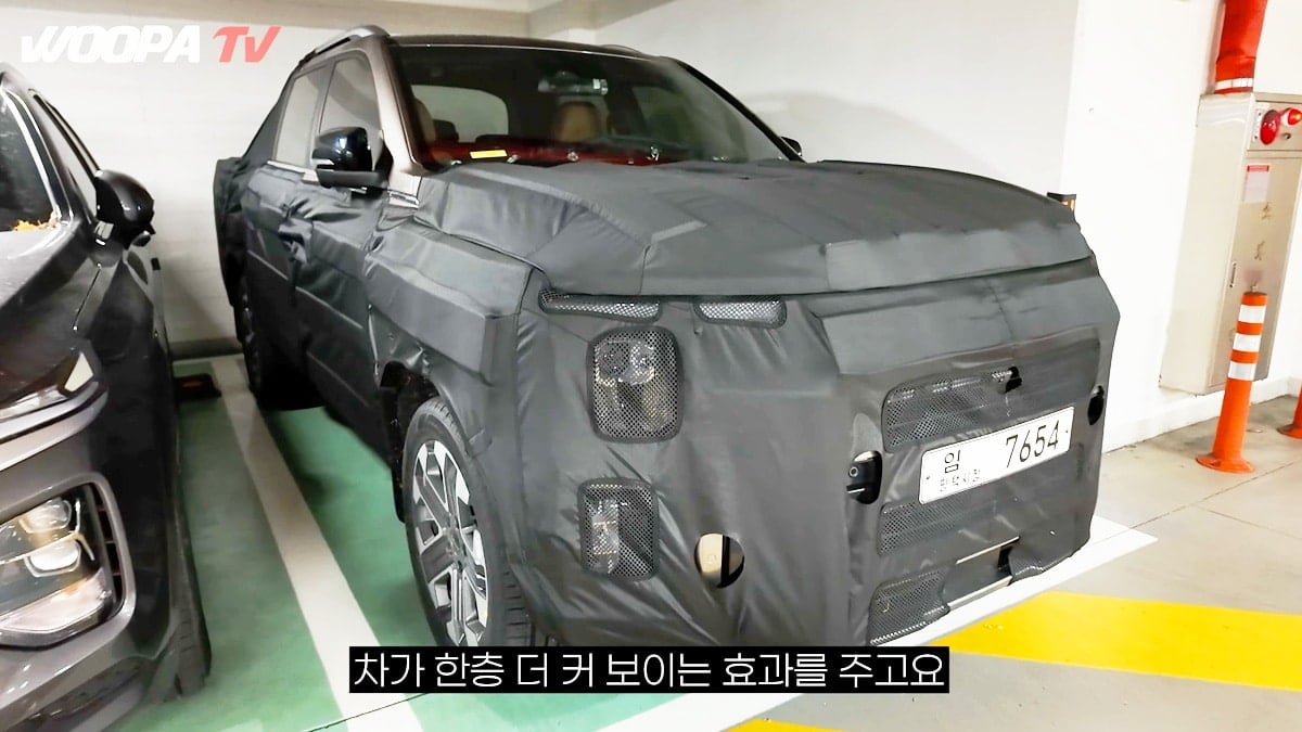 KGM 무쏘 풀체인지 모델 Q300 스파이샷