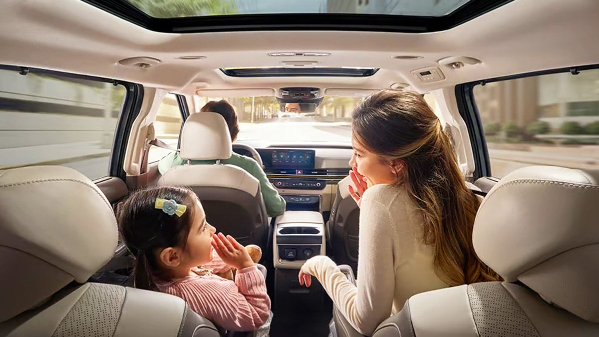 기아 카니발 하이브리드 실내