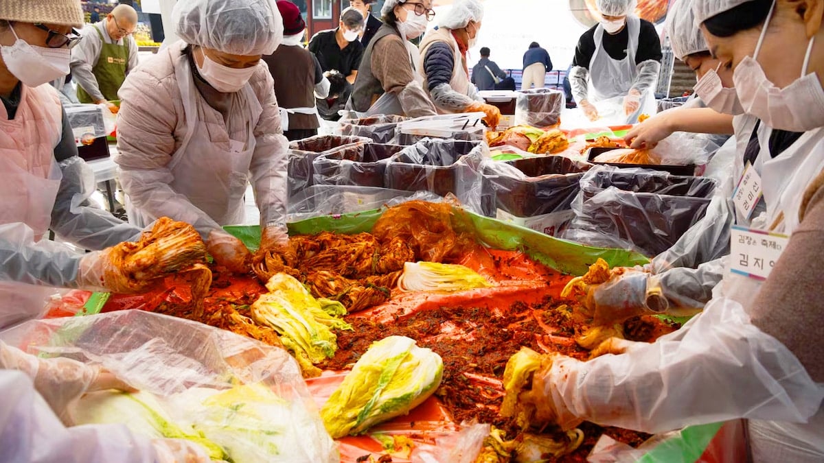 김치 나눔 행사