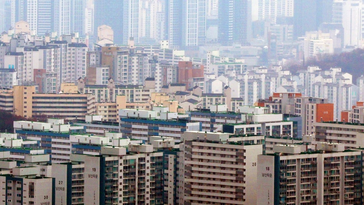 서울 시내 아파트 단지 전경