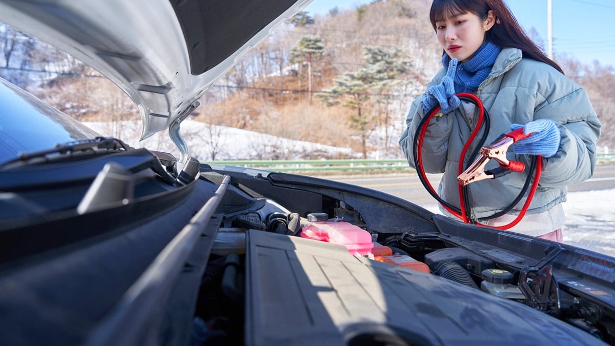 겨울철 자동차 배터리 방전