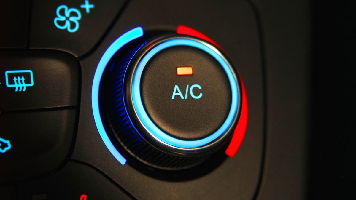 자동차 A/C 버튼