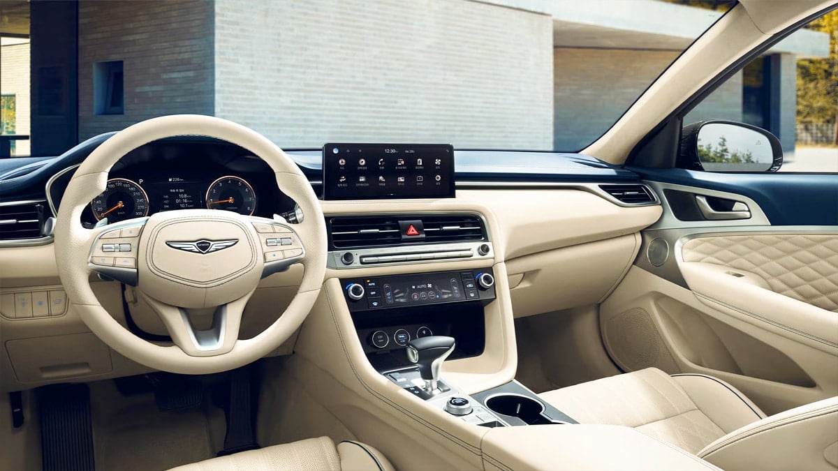 제네시스 2026 G70 실내