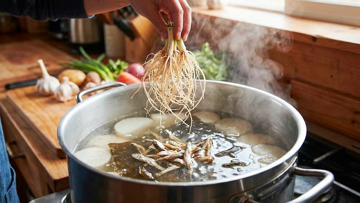 대파 뿌리 활용법