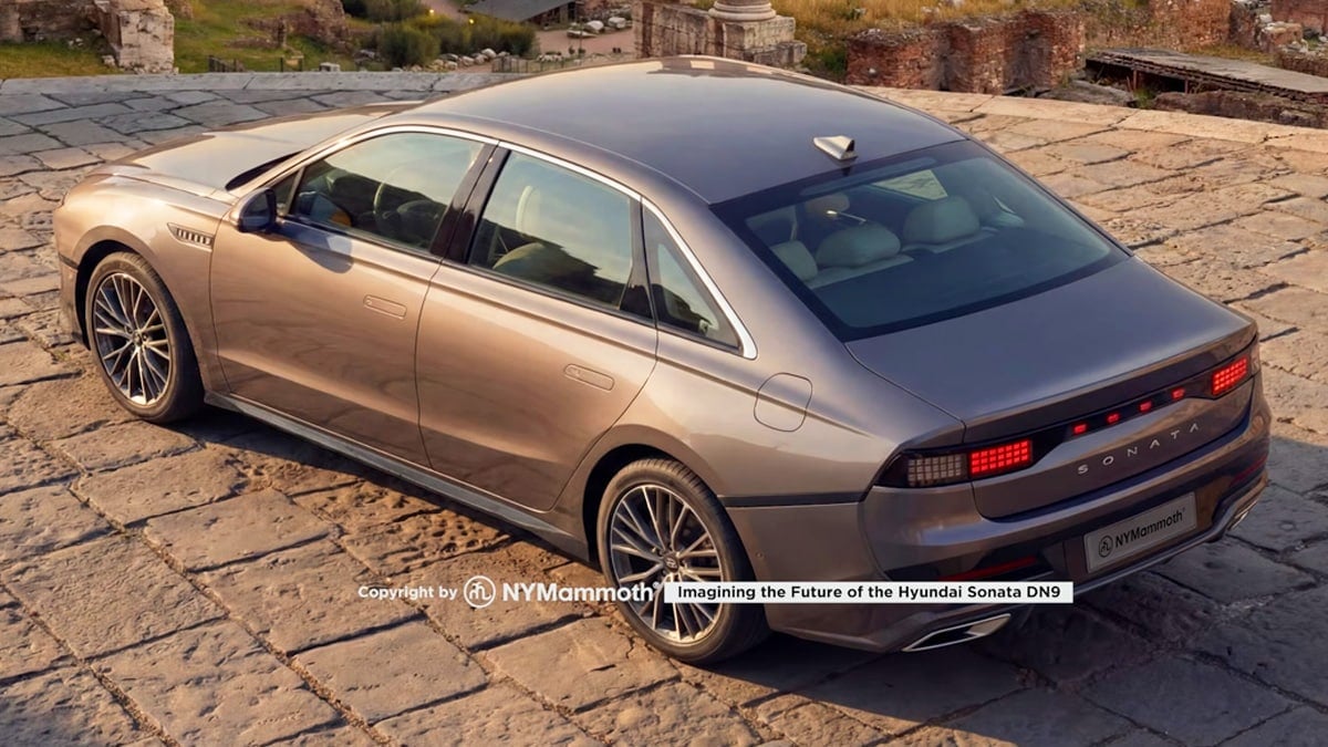 현대차 9세대 ‘쏘나타 풀체인지’, 픽셀 그래픽과 1세대 오마주로 새롭게 부활