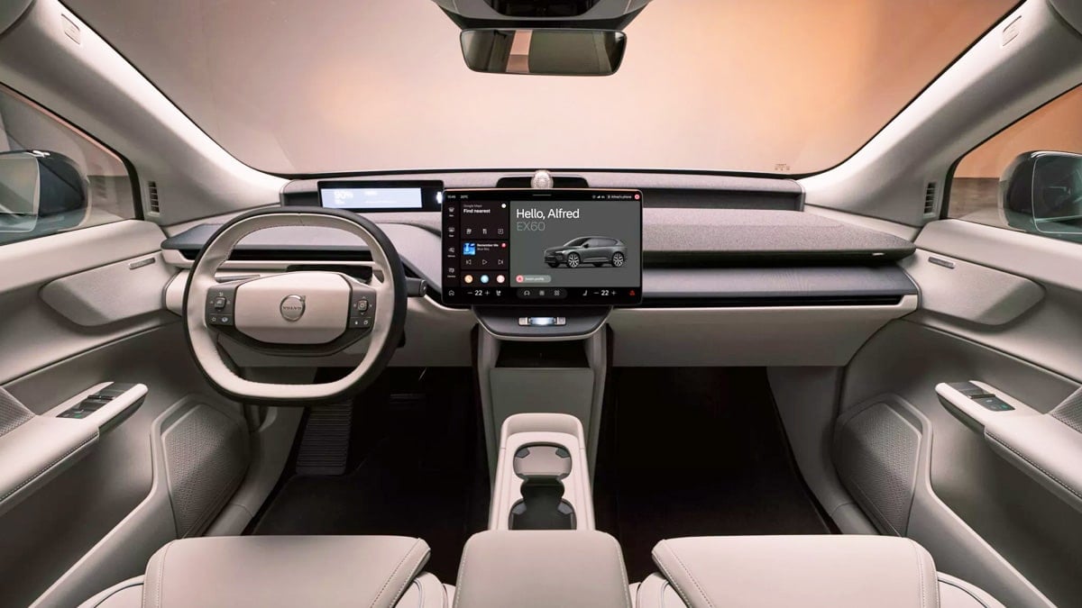 볼보 EX60 실내 볼보 EX60 실내