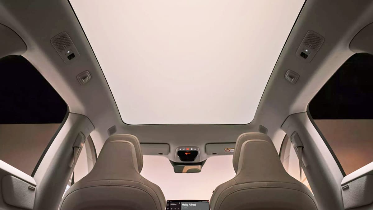 볼보 EX60 실내 볼보 EX60 실내